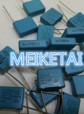 RIFA PME842M 250V4700PF 250V4.7nf 472M  Y2 薄膜电容器 10MM