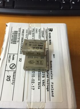 PME271MD6220KR30 275V0.22UF 275V220NF 10%  RIFA 薄膜电容器