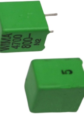 原装德国威马WIMA 800v4.7NF 4700PF  472J 5% 绿色薄膜电容5MM