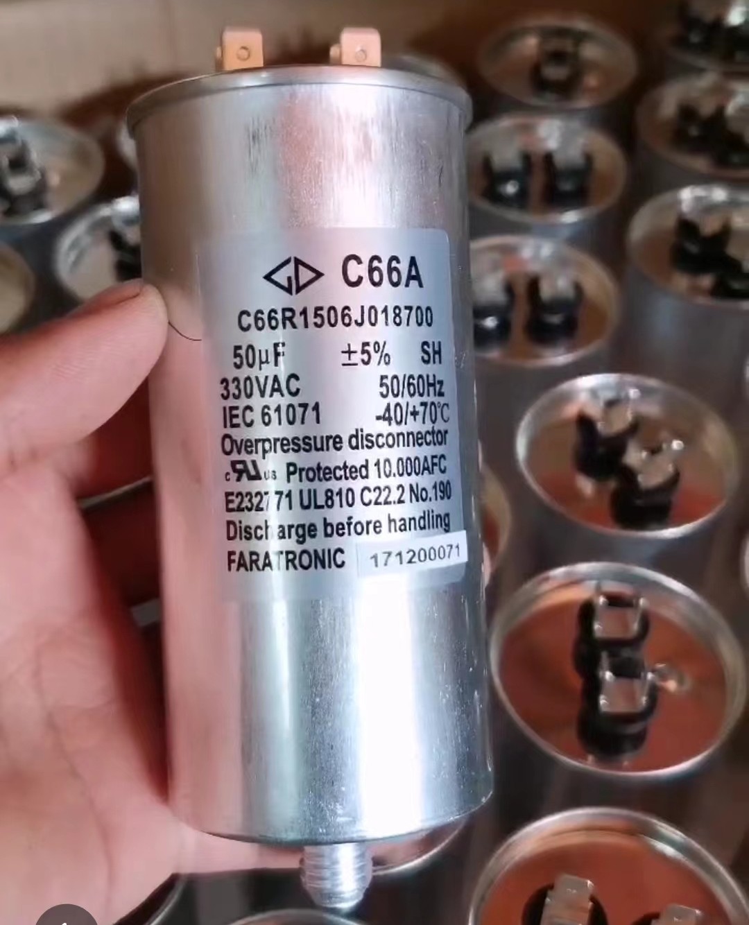 C66R1506J018700C66A330V50UF