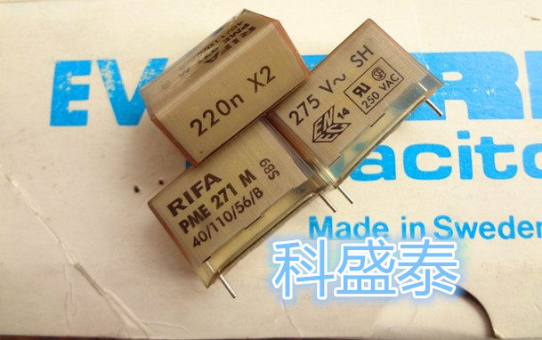 PME271M622KR30  薄膜电容器 275v0.22uF 10%  20.3mm RIFA