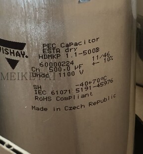HDMKP1.1-500B 1100V500UF PEC ESTA 5191-45976 电力电容vishay