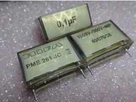 PME261JC6100KR30 薄膜电容器 1000v0.1uF 10%  EVOX 20mm 短脚