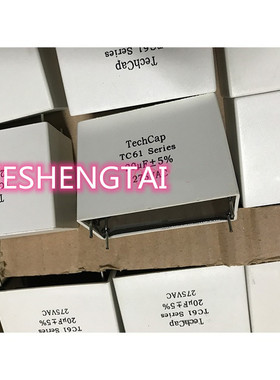 TechCap Series TC61 275VAC 20UF 薄膜无极滤波白金机关断电容