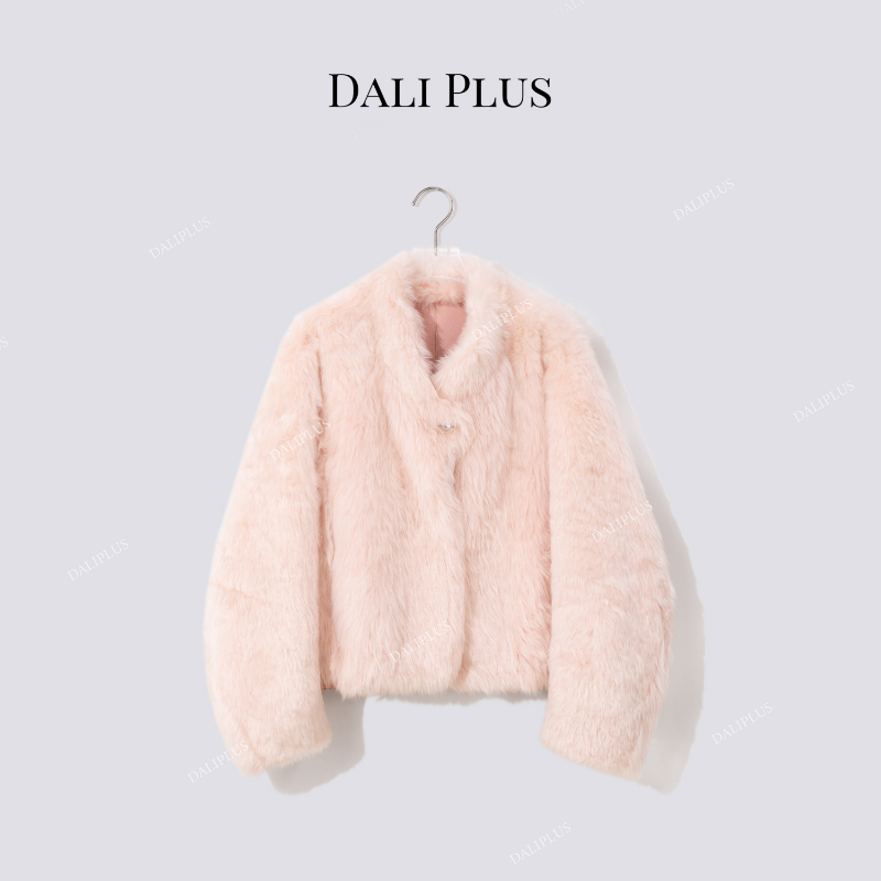 JIN口羊皮毛一体皮草外套