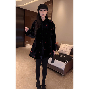 收腰羽绒服 限定系列 D5ST1645 樱桃丝绒三星95鹅绒 大李plus