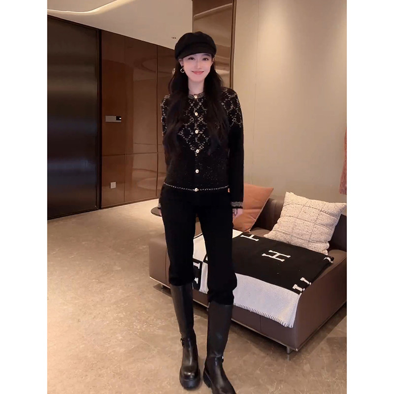 大李plus“加绒小脚裤牛仔裤”通勤百搭牛仔裤-D5CH5425