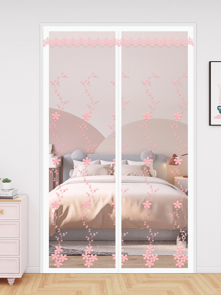 家用夏季防蚊门帘通风磁静音自粘无缝免打孔网红新型防蚊纱门,居家布艺,门帘,淘宝优惠券,粉丝福利购,淘宝优惠卷