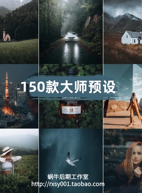 150款旅拍风景人像影情绪扫街LR预设大师收藏版 WithLuke LR Pre