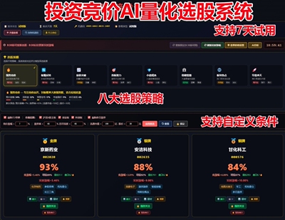 集合竞价低吸选股指标通达信量能排序追板捉妖高胜率高盈亏强势股