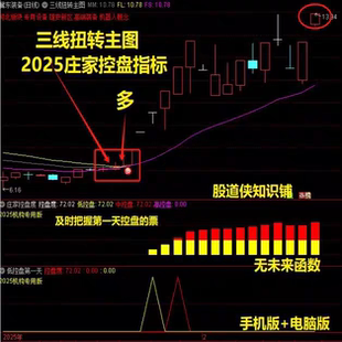 三线扭转主图庄家控盘超短线公式战法主力进出炒股实战分析指标