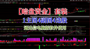 某顺改通达信暗盘资金GS决策 看盘复盘神器 买卖点 主副选