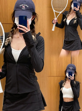 新品夏季薄款防晒衣修身速干户外运动夹克mstovr可收纳连帽外套