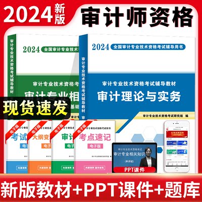 审计师考试辅导教材书2024