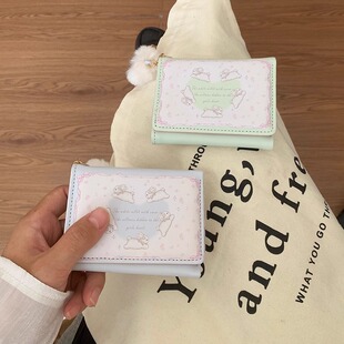 巨好看钱包女款2026新款儿童钱包卡包一体钱包女学生高颜值ins风