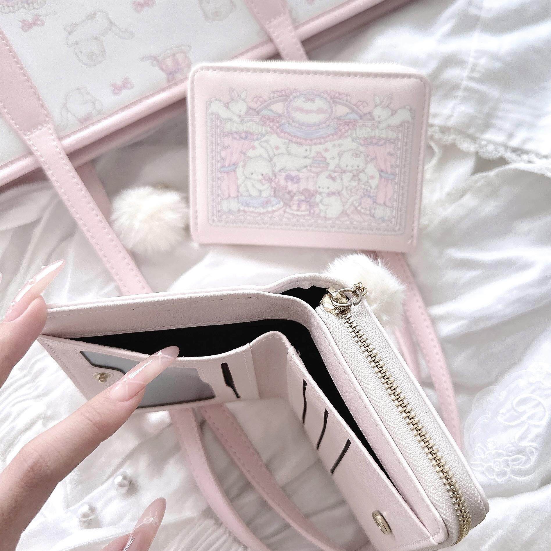 MM原创设计钱包学生可爱小巧短款多卡位女生儿童零钱包防消磁卡包