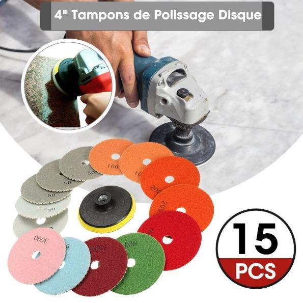 抛光软磨片圆盘套装金刚砂磨片套装玻璃陶瓷出口金刚石水磨片套装