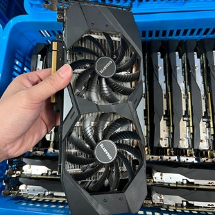 技嘉微星RTX2060 12GB 台式电脑游戏显卡 二手拆机