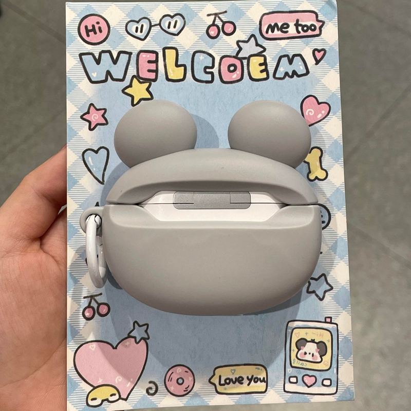 超萌可爱立体美叽和大鼠新款苹果airpods4无线蓝牙耳机套airpods1/2卡通趣味AirPods3个性创意Airpodspro2/3