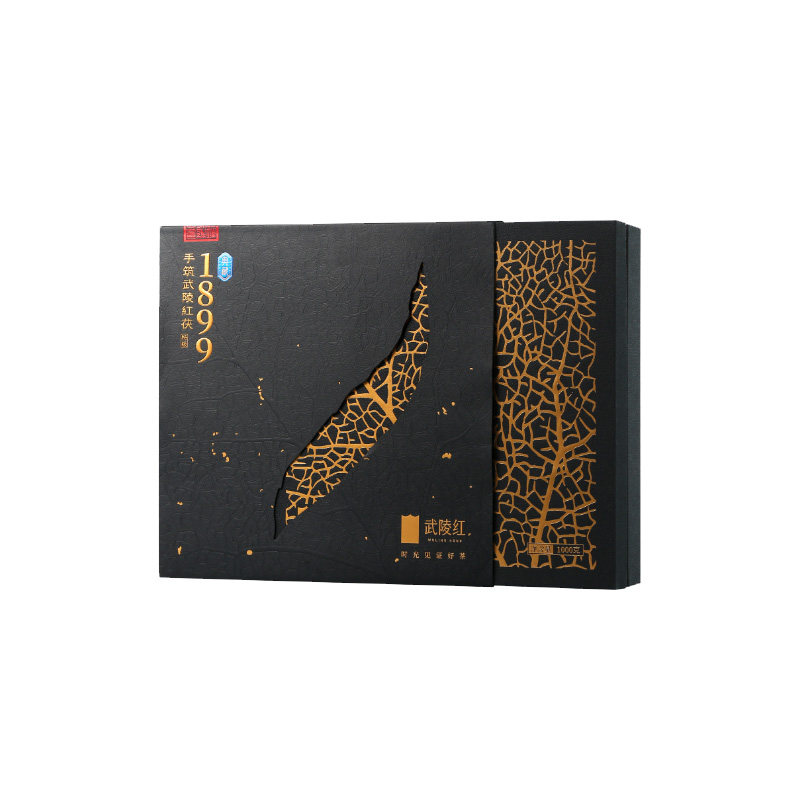 武陵红茯1kg高端金花红茶花果香茶干茶叶送人送老人典藏红茯礼盒