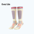 Overide 滑雪新品加厚男女户外复合保暖机能雪袜运动长筒袜