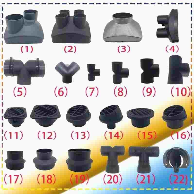 德国进口12V24V柴油暖风机42弯头驻车加热器76三通车载取暖器柴暖