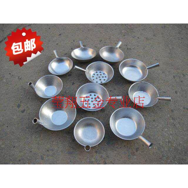 连柄铝瓢 铝勺  漏勺 化工勺 汤瓢 水瓢酸辣粉漏勺 粉条漏瓢 包邮