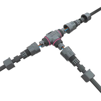 澳华AHUA现货 M15/16/20/23航空插头 23芯接头 UL/SAA防水连接器