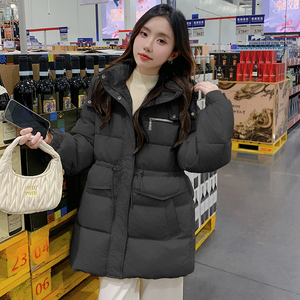 【现货主推】2024冬季连帽白鸭绒羽绒服面包服095-9187-P220-K338图片
