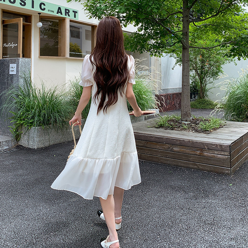 【已出货】2025夏装新款新中式盘扣旗袍连衣裙095-8220-P135-K198,女装连衣裙,浙宝095(原288A)
