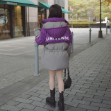 【已出货】2024新款撞色拼接工装白鸭绒羽绒服095-936-P245-K358，女装羽绒服，浙宝095(原288A)