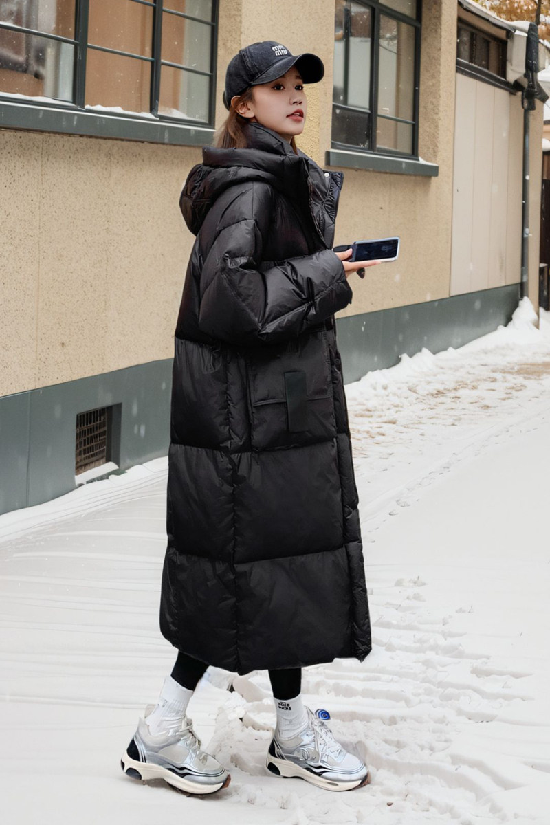 【现货】2025冬季新款长款加厚白鸭绒羽绒服095-9571-P265-K398,女装羽绒服,浙宝095(原288A)