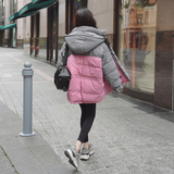 【现货】2024冬季新款撞色拼接白鸭绒羽绒服095-976-P245-K358，女装羽绒服，浙宝095(原288A)