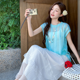 【现货送腰带】2025夏装上衣半身裙套装两件套095-8216-P145-K218，女装套装/套裙，浙宝095(原288A)
