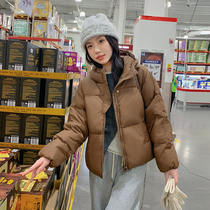 【主推跑量款】2024冬季短款白鸭绒羽绒服095-9171-P175-K268,女装羽绒服,浙宝095(原288A)