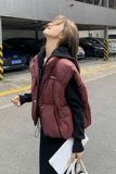 现货2024冬季短款90白鸭绒羽绒背心马甲羽绒服095-961-P140K198，女装羽绒服，浙宝095(原288A)
