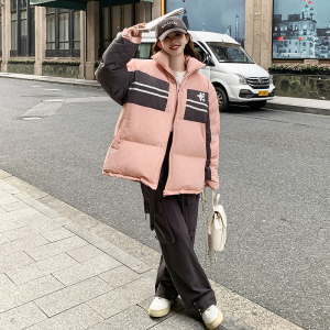 【现货】2023冬季绣花宽松加厚90白鸭绒羽绒服095-903-P275-K398图片