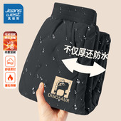 男童棉裤 冬加厚一条过冬中大童冬季 防水裤 真维斯童装 儿童加绒裤 子