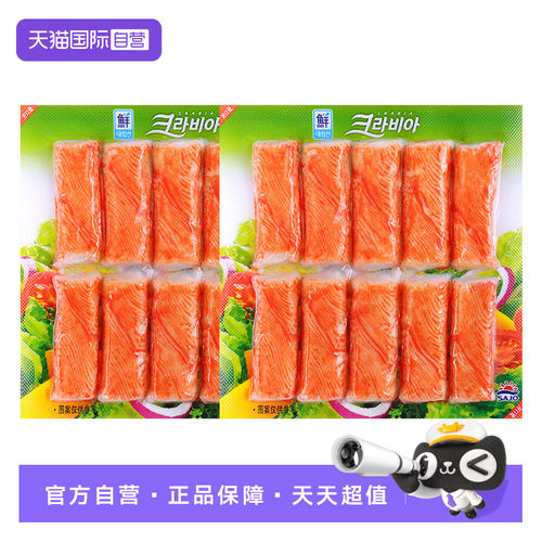 韩国思潮大林蟹柳蟹肉蟹棒180g