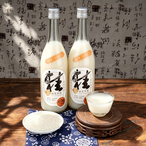 在江南桂花米露0.5度750ml