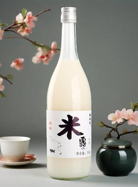 苏州桥原味米露米酒0.5度750ml苏州特产在江南糯米酿制原味米酒