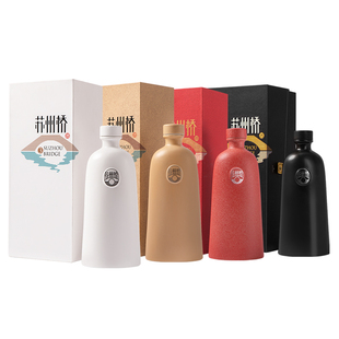 钱义兴百年窖池红/黄/白/黑瓷42/52度浓香白酒箱装双瓶赠拎袋500m