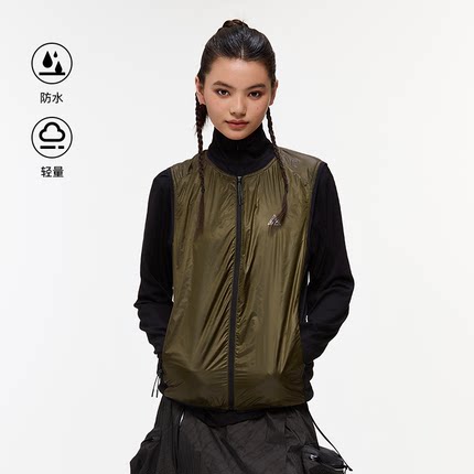 又见高山MetaMount LT A400 轻量多功能抓绒拼接户外马甲