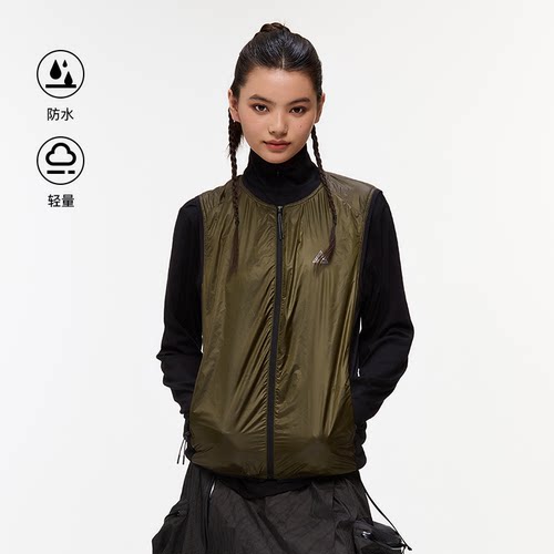 又见高山MetaMount LT A400 轻量多功能抓绒拼接户外马甲