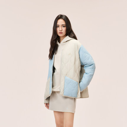 又见高山MetaMount CITY 绗缝无领羽绒服700蓬90鹅绒双面可穿新品