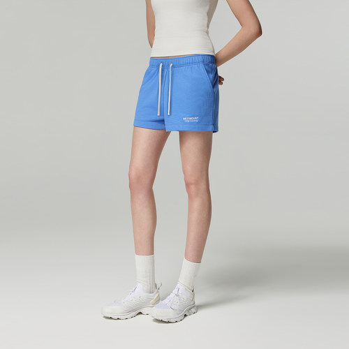 又见高山MetaMount 2026夏季新品休闲宽松刺绣logo短裤卫裤女显瘦