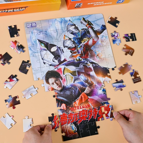 Ultra, Ультрамен Тига, головоломка, игрушка для мальчиков высокой сложности, 6 лет, 500 штук