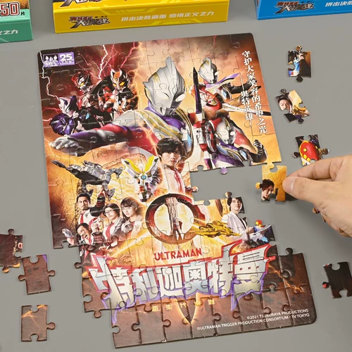 Ultra, Ультрамен Тига, головоломка, игрушка для мальчиков высокой сложности, 6 лет, 500 штук