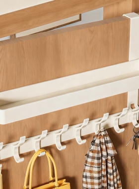 门后挂钩挂衣架免打孔置物架卧室高门上衣服挂衣钩门口门背式挂包