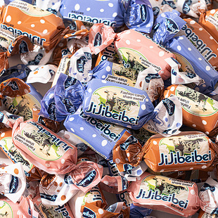 俄罗斯风味奶糖特浓炼乳奶粉牛奶糖结婚喜糖果怀旧小零食散装批发